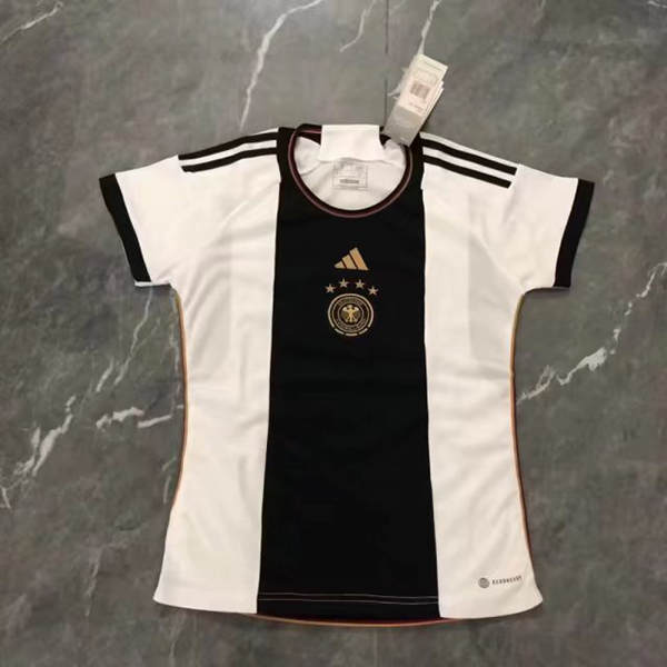 Women‘s Germany 2022 World Cup Home White Soccer Jersey Football Shirt - Click Image to Close