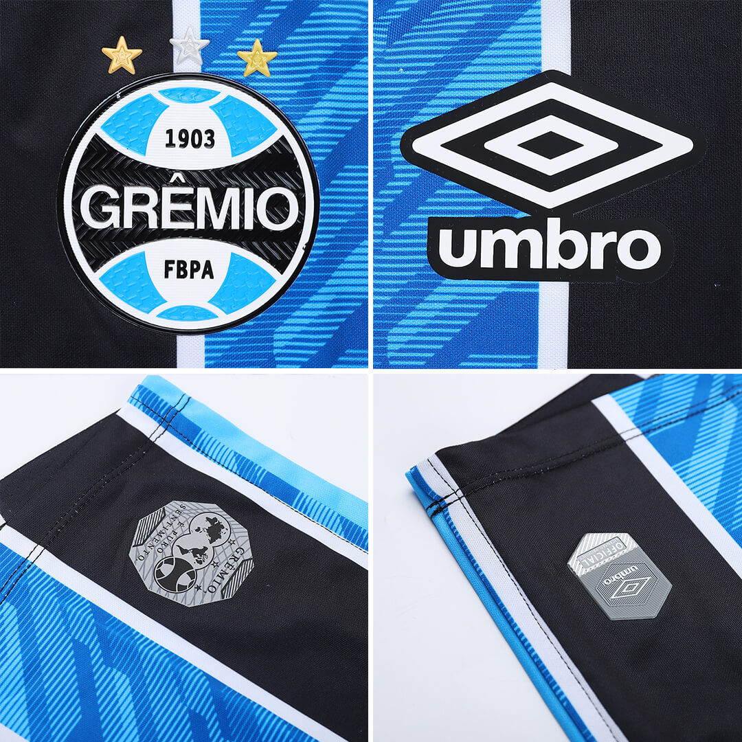 Grêmio 20-21 Home Blue Soccer Jersey Shirt - Click Image to Close