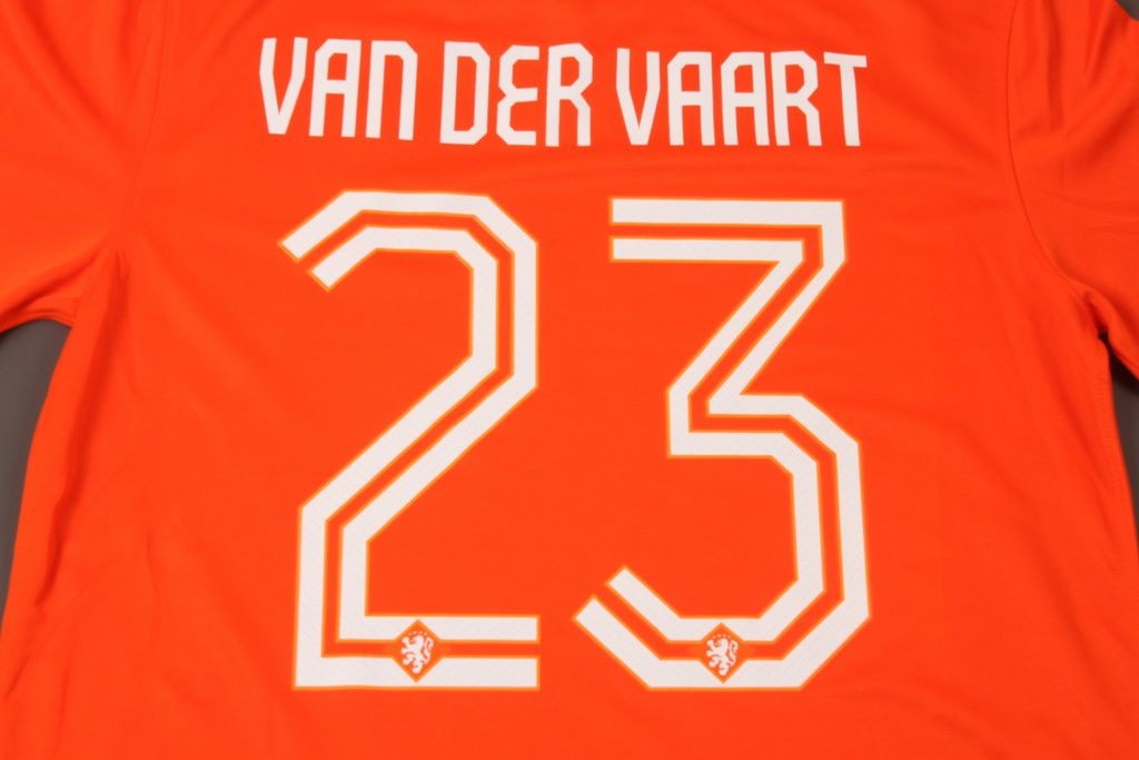 Netherlands 2014/15 Home Soccer Shirt #23 VAN DER VAART - Click Image to Close