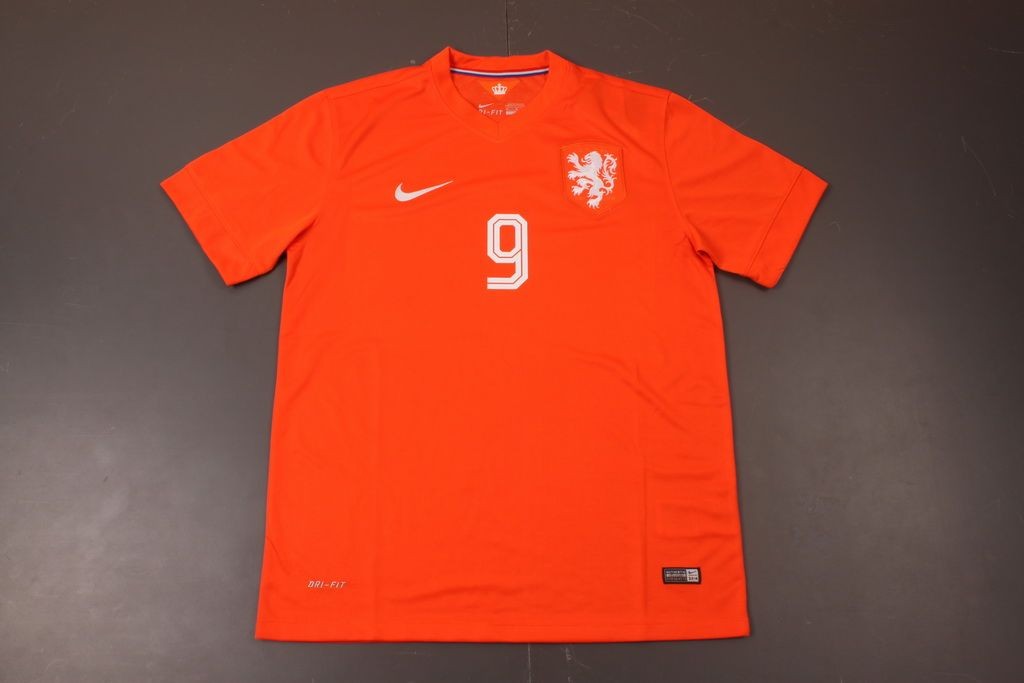 Netherlands 2014/15 Home Soccer Shirt #9 V.PERSIE - Click Image to Close