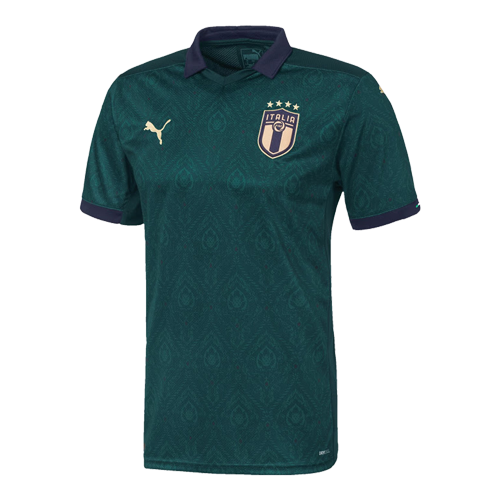 19-20 Italy Third Green #6 VERRATTI Soccer Jersey Shirt - Click Image to Close
