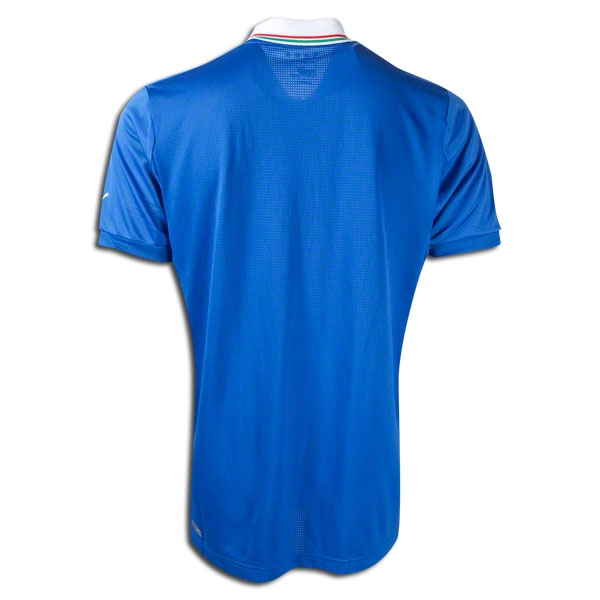 2012 Italy Home Blue Replica Soccer Jersey Shirt - Click Image to Close