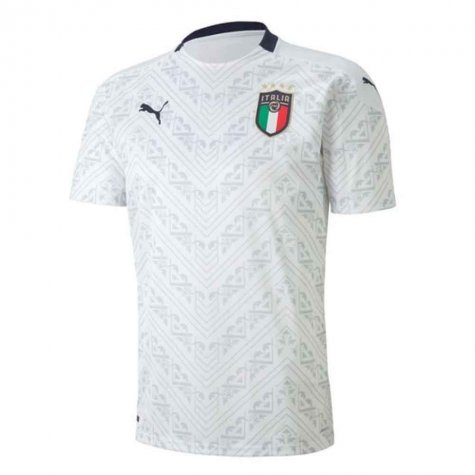 Italy Euro 2020 White Soccer Jersey Shirt #6 BARESI - Click Image to Close
