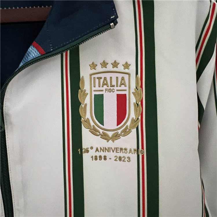 2023 Italy White Jacket - Click Image to Close