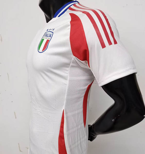 UEFA Euro 2024 Italy Football Shirt Away Soccer Jersey (Authentic Version) - Click Image to Close