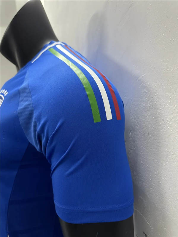 2024 Italy Football Shirt Home Blue Soccer Jersey (Authentic Version) - Click Image to Close