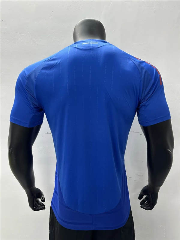 2024 Italy Football Shirt Home Blue Soccer Jersey (Authentic Version) - Click Image to Close