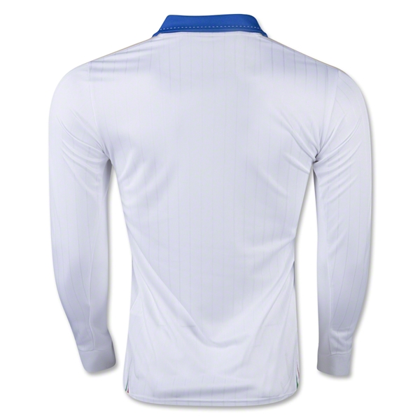 Italy 2016 LS Away Soccer Jersey - Click Image to Close
