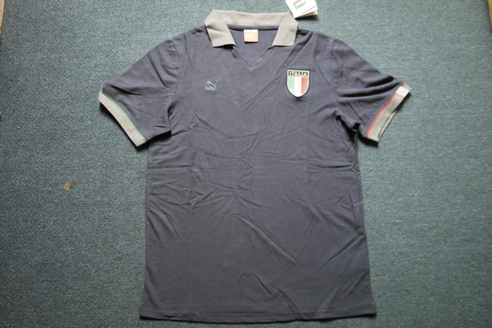 Italy Grand Slam Blue Polo T-Shirt - Click Image to Close