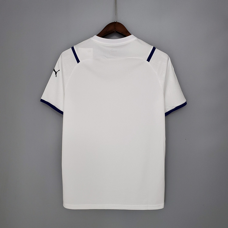 21-22 Italy Euro 2020 Away White Soccer Jersey Football Shirt - Click Image to Close