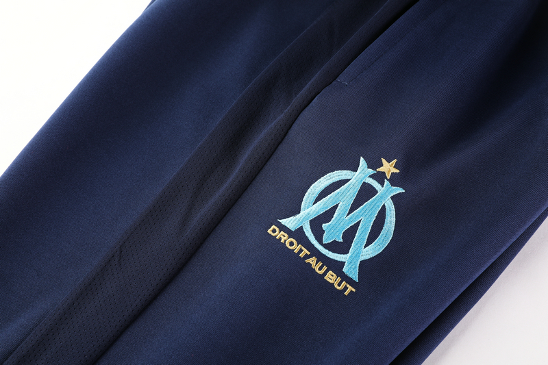 Marseille 2019-20 Light Blue Training Jacket Kit - Click Image to Close