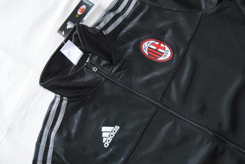 AC Milan 2015-16 Black Soccer Jacket - Click Image to Close