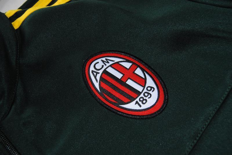 AC Milan 2015-16 Green Soccer Jacket - Click Image to Close