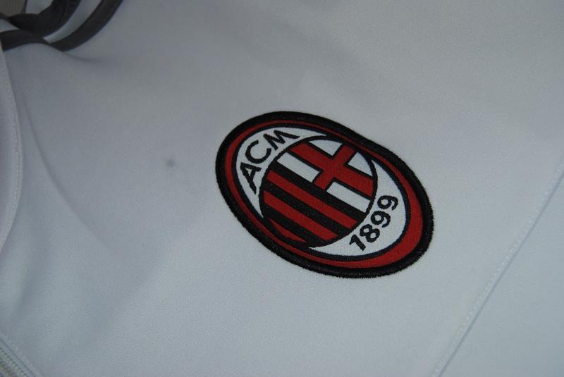 AC Milan 2015-16 White Soccer Jacket - Click Image to Close