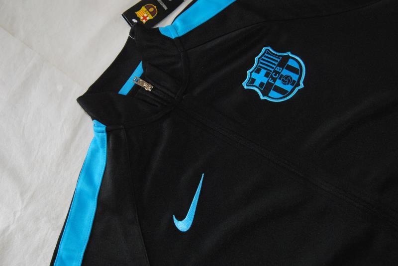 Barcelona 2015-16 Black Soccer Jacket - Click Image to Close