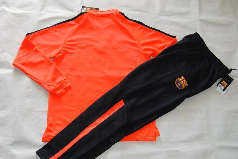 Barcelona 2015-16 Orange Training Suit with Pants - Click Image to Close