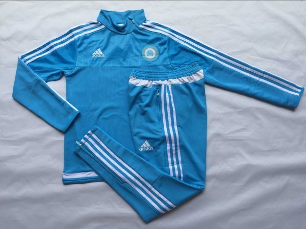 Marseille 2015-16 Blue Training Suit With Pants - Click Image to Close