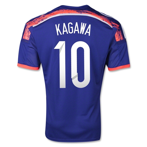 2014 Japan #10 KAGAWA Home Blue Jersey Shirt - Click Image to Close