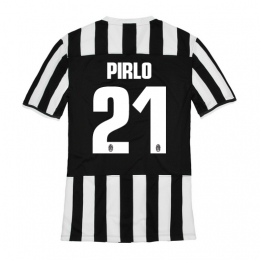 13-14 Juventus #21 Pirlo Home Jersey Shirt - Click Image to Close