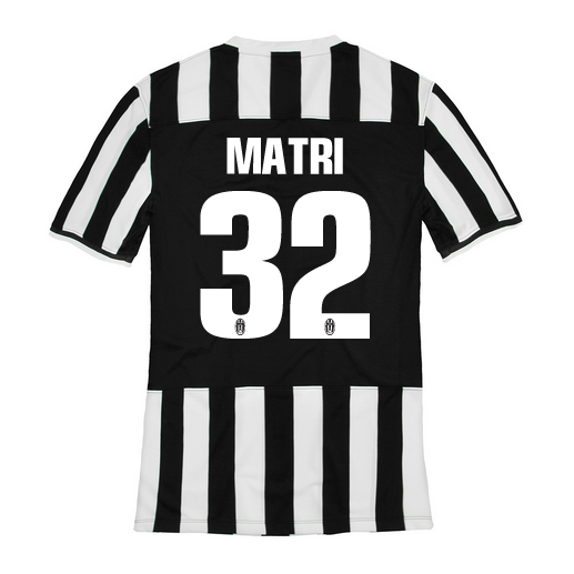 13-14 Juventus #32 Matri Home Jersey Shirt - Click Image to Close