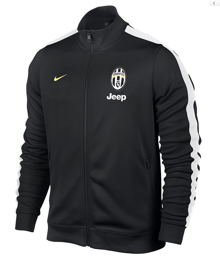 13-14 Juventus Black N98 Jacket - Click Image to Close