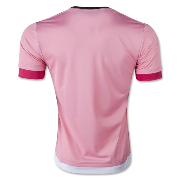 Juventus 2015-16 Away Pink Soccer Jersey - Click Image to Close