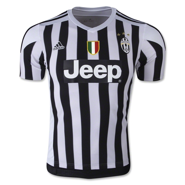 Juventus 2015-16 Home CHIELLINI #3 Soccer Jersey - Click Image to Close