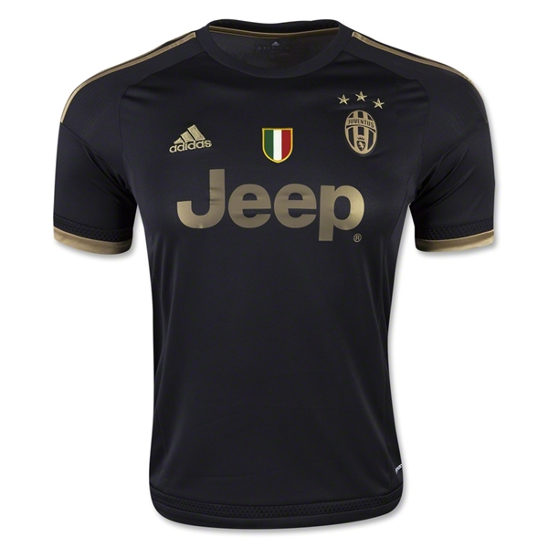 Juventus 2015-16 Third Soccer Jersey CHIELLINI #3 - Click Image to Close