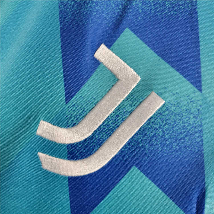 22/23 Juventus Light Blue Polo Shirt - Click Image to Close