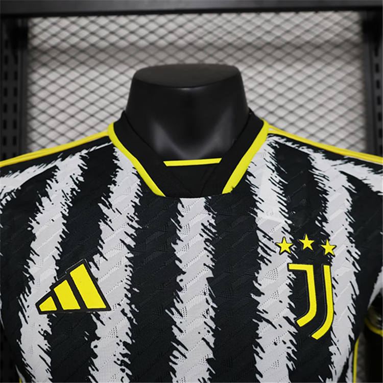 23/24 Juventus Home Soccer Jersey Football Shirt (Authentic Version) - Click Image to Close