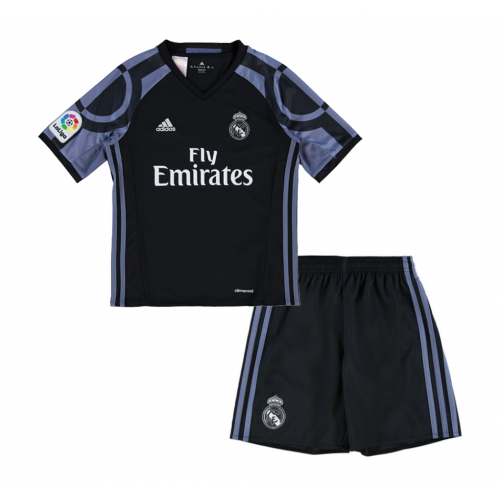 Kids Real Madrid Third 2016/17 Soccer Kits(Shirt+Shorts)