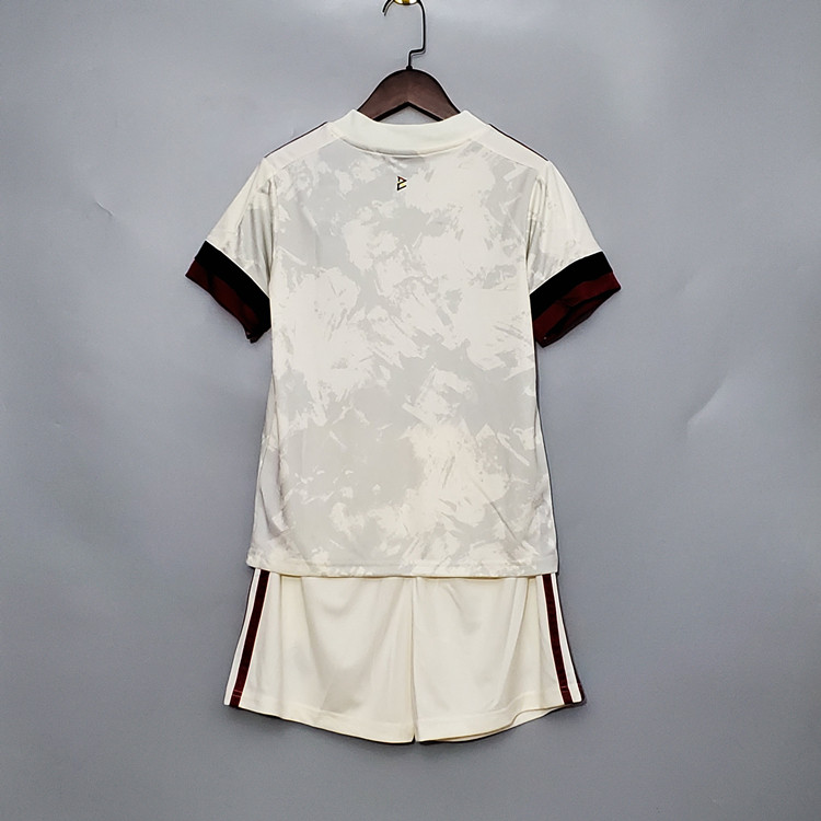 Belgium 20-21 Euro Soccer Shirt White Kids Kit(Shirt+Shorts) - Click Image to Close