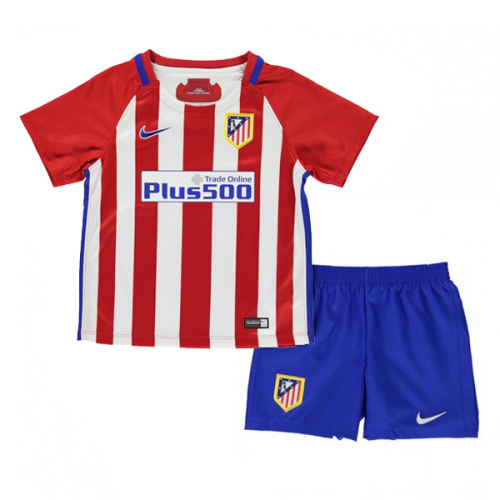 Kids Atletico Madrid Home 2016/17 Soccer Shirt (Jersey+Shorts)