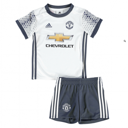 Kids Manchester United Third 2016/17 Soccer Kits (Shirt+Shorts)