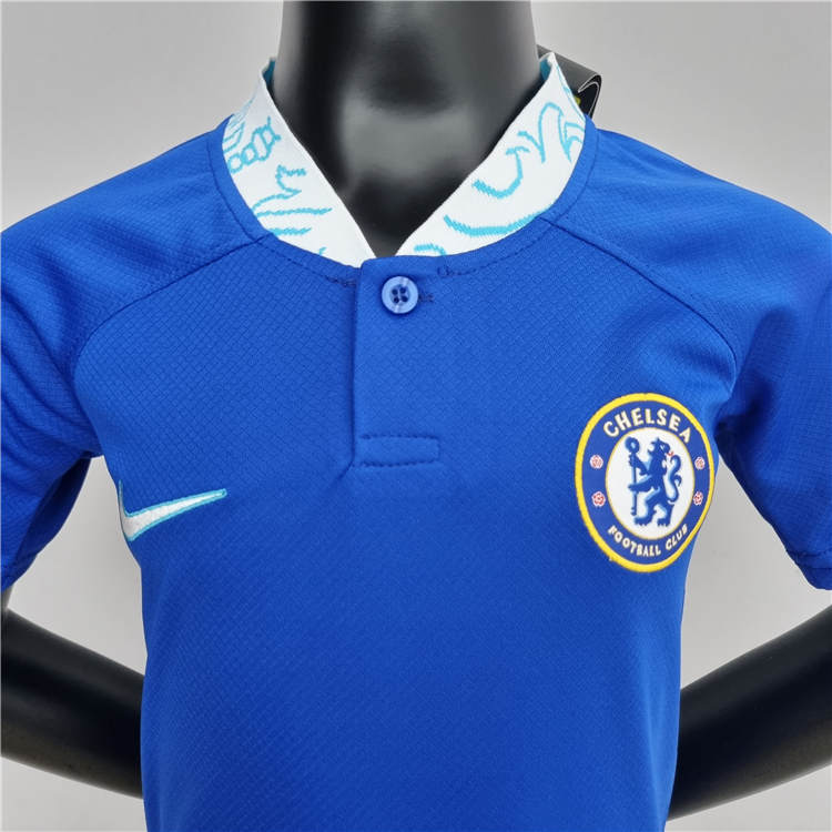 Kids/Youth Chelsea 22/23 Home Blue Soccer Kits (Shirt+Shorts) - Click Image to Close