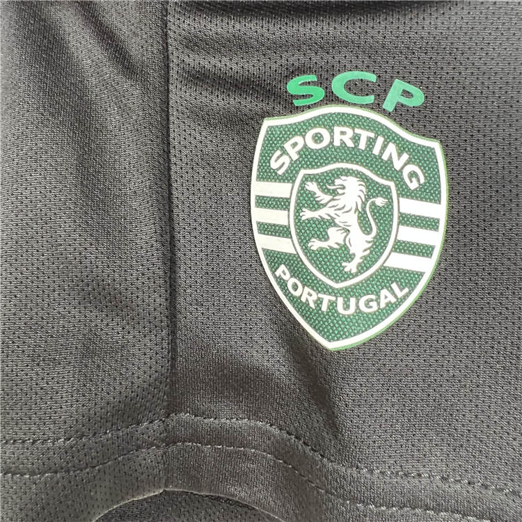 Kids Sporting Lisbon 23/24 Home Football Kit Soccer Kit (Shirt+Shorts) - Click Image to Close