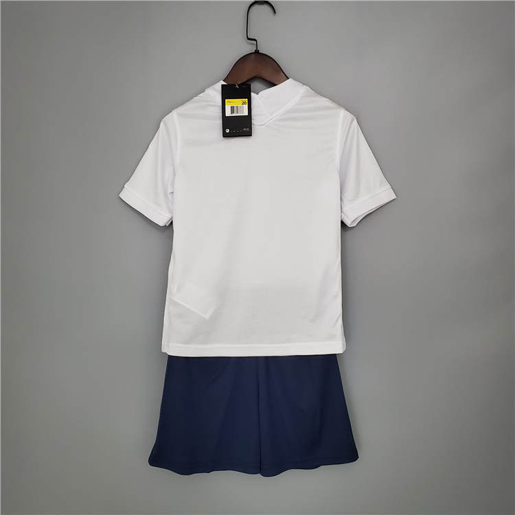 Kids/Youth Tottenham Hotspur 20-21 Home White Soccer Kit(Shirt+Shorts) - Click Image to Close