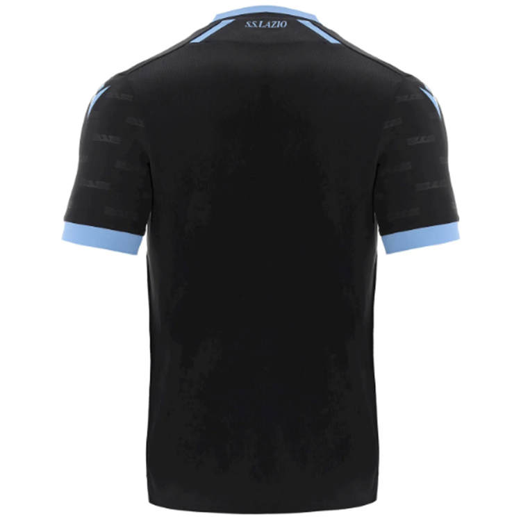 Lazio Soccer Jersey 21-22 Third Black Soccer Shirt - Click Image to Close