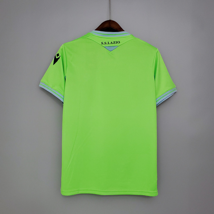 Lazio Soccer Jersey 20-21 Away Green Football Shirt - Click Image to Close
