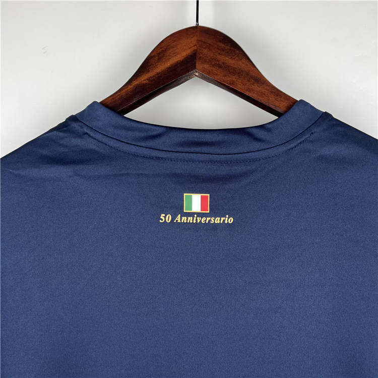 Lazio 23/24 Football Shirt Away Navy Soccer Jersey Shirt - Click Image to Close