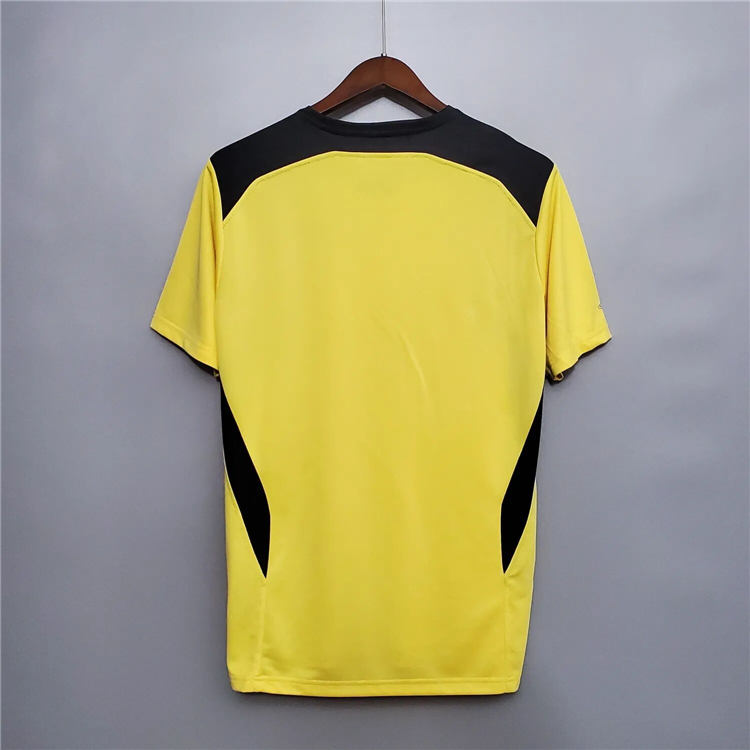 04/05 Liverpool Retro Yellow Soccer Jersey Football Shirt - Click Image to Close