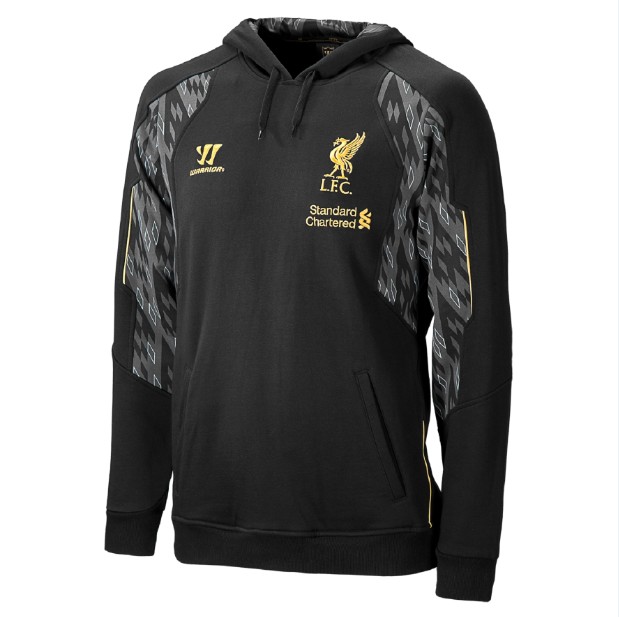 13-14 Liverpool Black Hoody Sweater - Click Image to Close