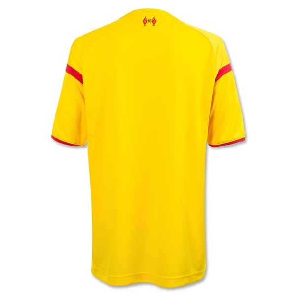 Liverpool 14/15 Away Soccer Jersey - Click Image to Close