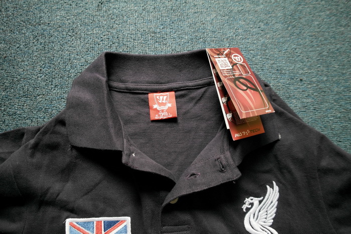 2013 Liverpool Deep Purple Polo T-Shirt - Click Image to Close