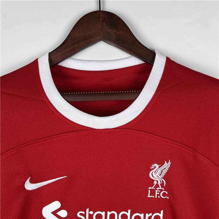 Women's 23/24 Liverpool Home Red Soccer Jersey Football Shirt - Click Image to Close