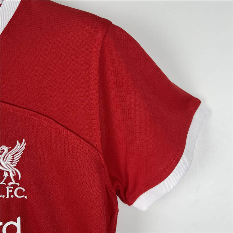 Women's 23/24 Liverpool Home Red Soccer Jersey Football Shirt - Click Image to Close