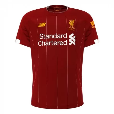 Mohamed Salah Liverpool Home 2019-20 Soccer Jersey Shirt - Click Image to Close