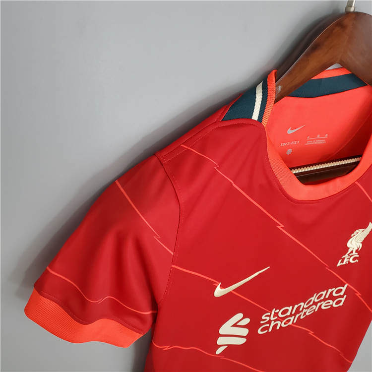 Liverpool 21-22 Home Red Women's Soccer Jersey Football Shirt - Click Image to Close