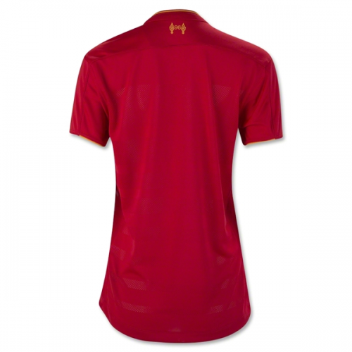 Women's Liverpool Home 2016/17 Soccer Jersey Shirt