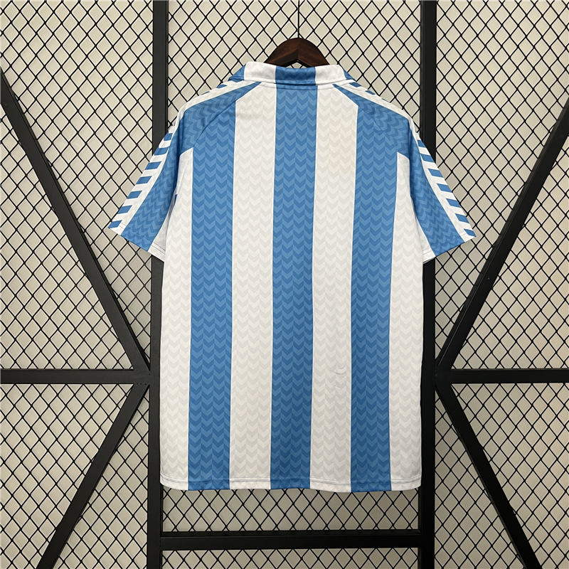 Retrp Malaga 120th Anniversary Soccer Jersey Home Football Shirt - Click Image to Close